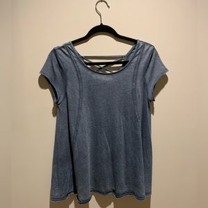 Mossimo Supply Co. Blue Casual Top